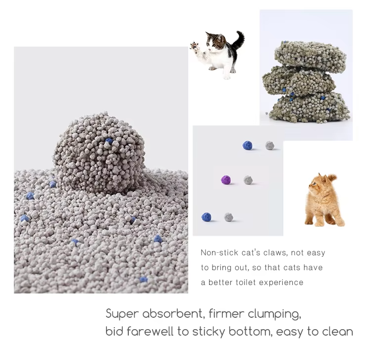 Dust Free Strong Clumping Natural Deodorizer Premium Scented Cat Litter Sand Bentonite Cat Litter - 图片 6
