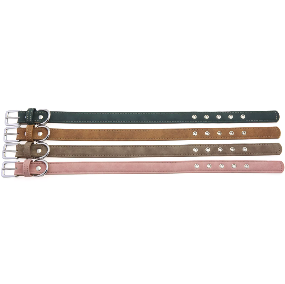 PU Faux Leather Dog Collar - 图片 5