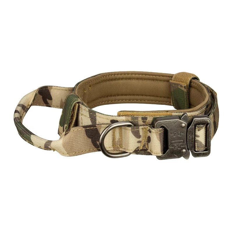 Heavy Duty Metal Buckle Pet Dog Training Collar Large Dogs Collar Tactical Dog Collar - 图片 4